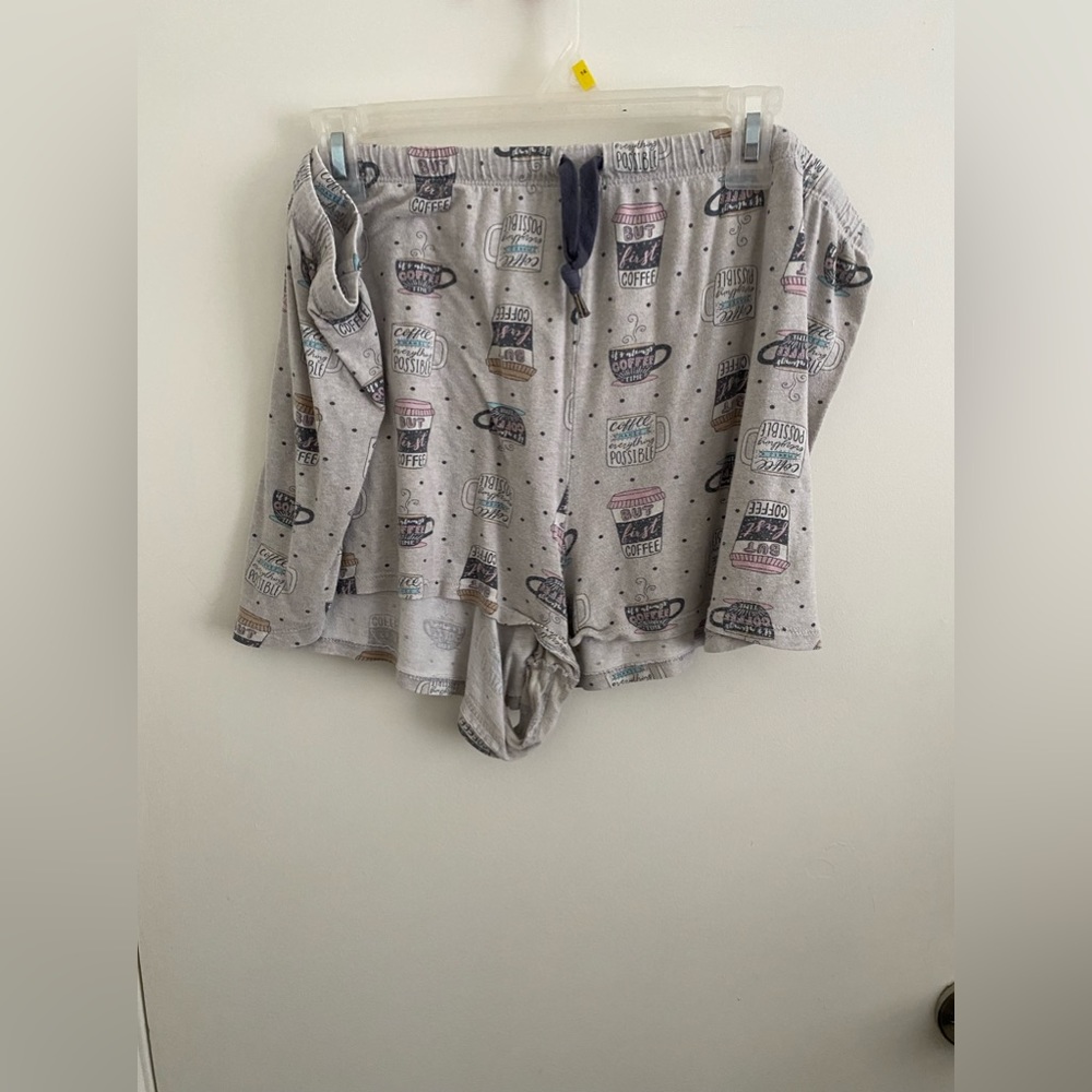 Coffee sleep shorts (used)